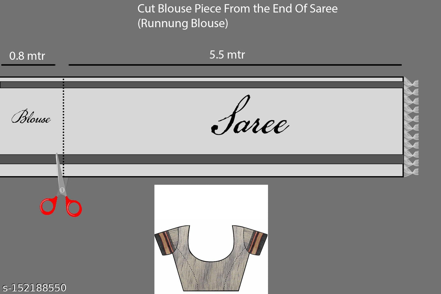 Hathi Design Lemon & Blue Gadwal Cotton Silk Saree